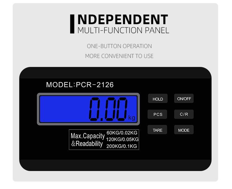 LCD Backlit Digital Warehouse Express Scale Shipping Scale Postal Scale 300kg/100g