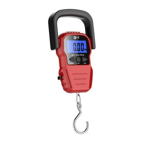 Portable Digital Luggage Scale 50kg Electronic Weighing Scale Digital Hanging Scale with Big Blue LCD Display