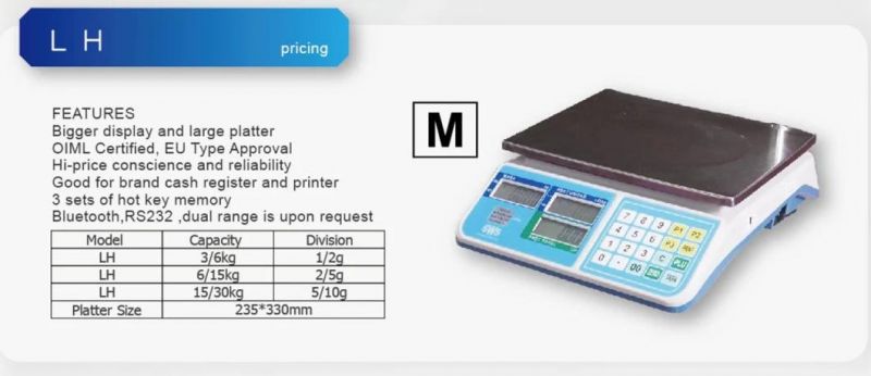 Retail Pricing Scale OIML Approved