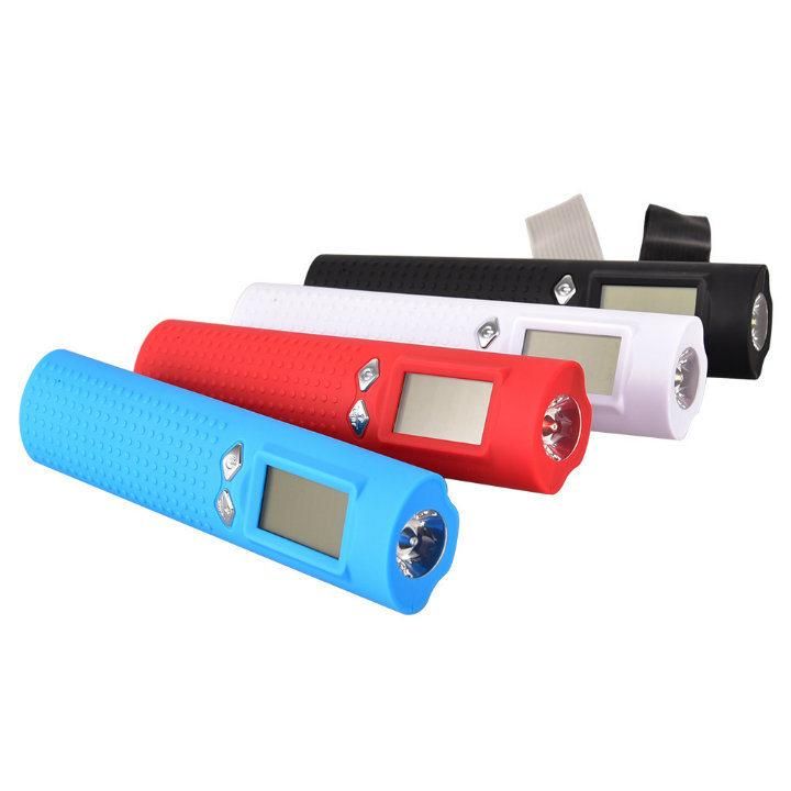 2600mAh Power Bank and LED Flashlight Luggage Scale