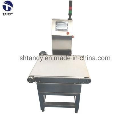 Food Packing Line Weighing Scale Check Weigher Machine