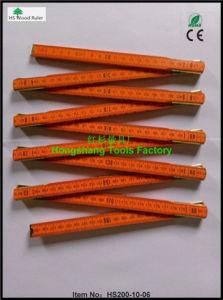 2m Measuring Tape Rule Wood Folding Rule