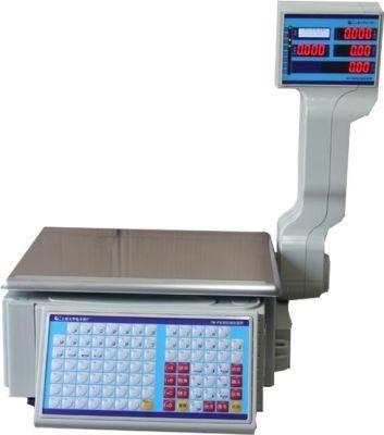 30kg Tma Weighing Machine Barcode Label Printing Weighing Scale for Supermarket