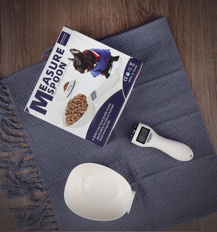 Big Removable Scoop Pet Spoon Scale Kitchen Weighing Scale 800g
