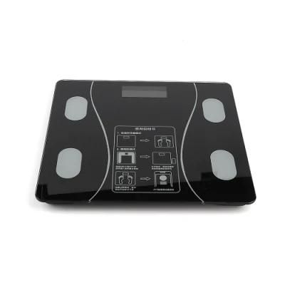 Hot Selling Healthy Fat Analysis Bathroom Electronic Digital Weighing Body Scale