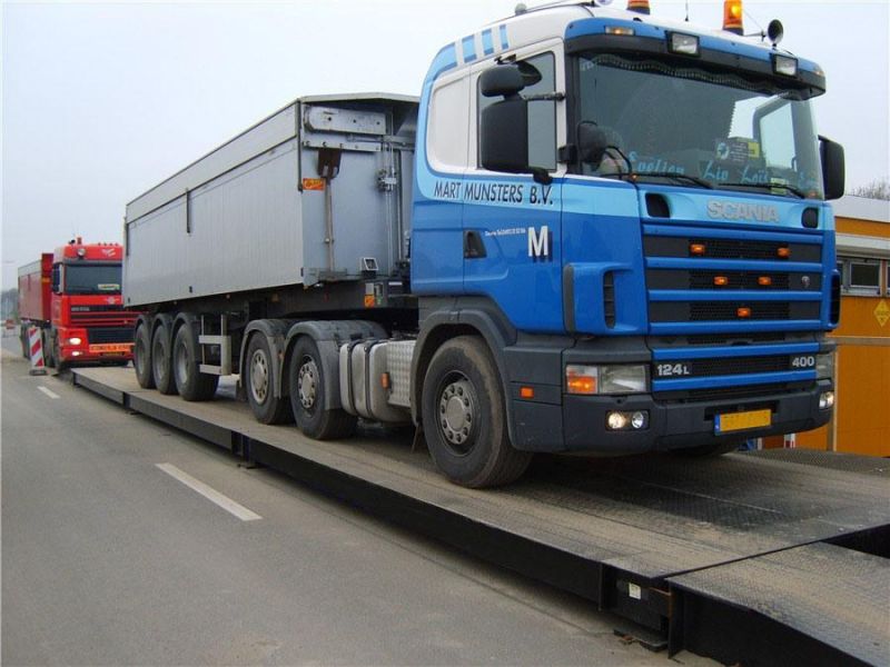 Heavy Duty 3X6m, 8m, 10m, 12m, 14m, 16m, 18m, 20m, 22m, 24m Long 60 80 100 Ton Truck Scale