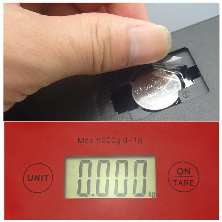 Tempered Glass with Tare Function Professional Digital Food Kitchen Scale