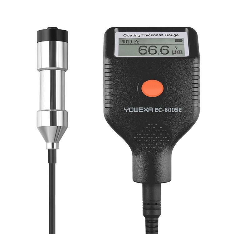 Yowexa Ec-600se Coating Thickness Measuring Depth Gauges Car Paint Tester with External Probe
