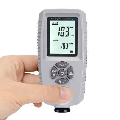 Ec-500A LCD Backlight Display Handheld Thickness Tester Fit for Car Accident Detection