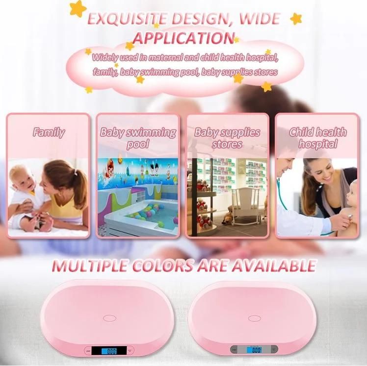 20kg New Pink Electronic Baby Scale