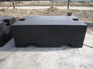 M1 Class 1 Ton Cast Iron Calibration Test Weight OIML