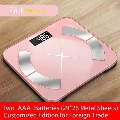 Personal 200kg 440lb Smart Bathroom Digital Weigh Electronic Balance Weighing Bluetooth Body Fat Scales