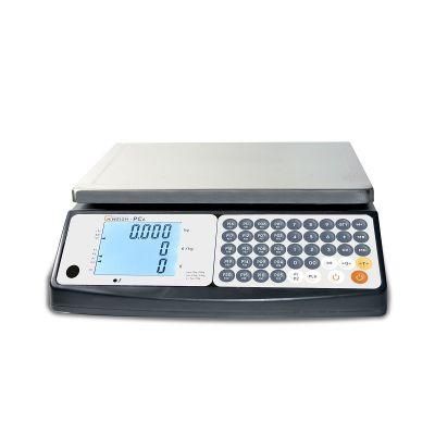 PC6 2g 5g 30kg OIML Digital Price Computing Weighing Scale with Pole