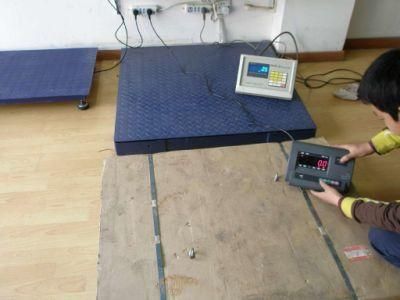 Electronic Floor Scale Platform Weighing Scales with Yaohua A12e Indicator