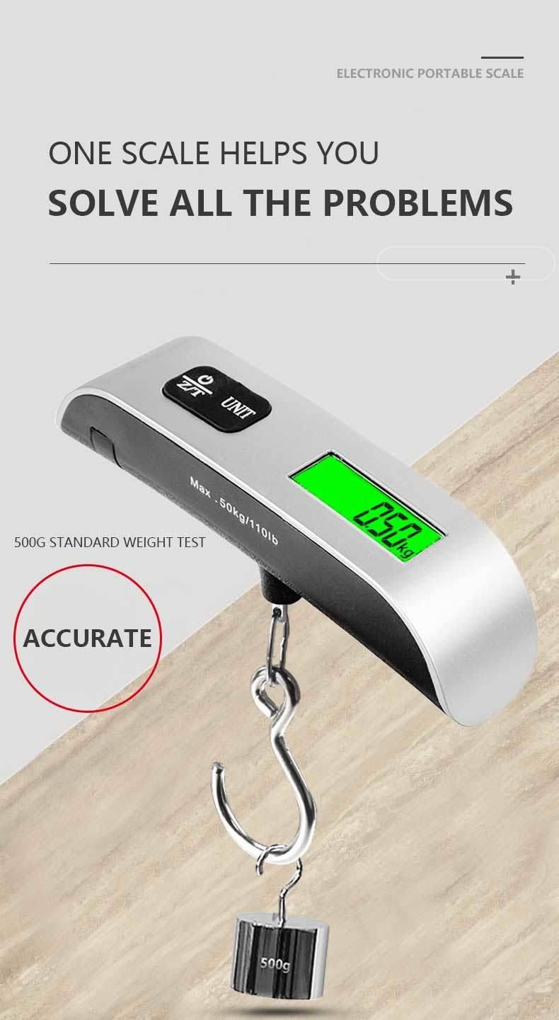 New Digital Arrive Luggage Weighing Scale Handle Luggage Scale