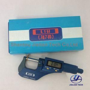 Portable Digital Micrometer 0-25um for Plastic Film, Paper