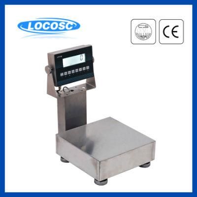 10kg 30kg 50kg Washdown Platform IP68 Waterproof Design Weighing Bench Scale