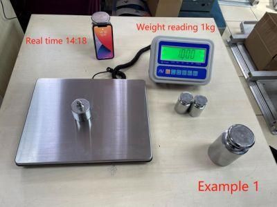 OIML &amp; EU Approval Indicator Aawt with Cash Register