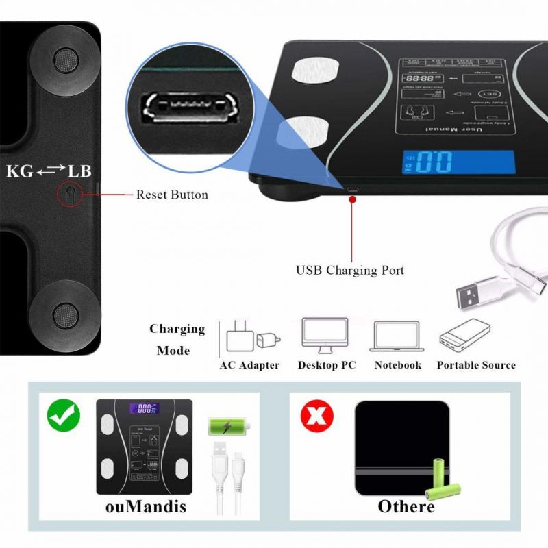 Bl-2602 Bluetooth Electronic Weighing Scale