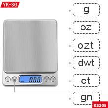 OEM 10kg Nutritional Coffee Electronic Scale Stainless Steel Pocket Food