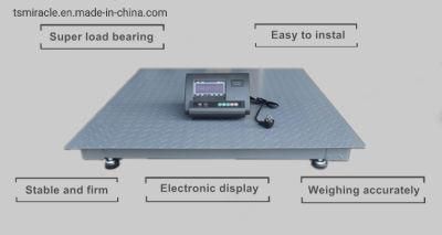 Hot Selling-Good Quality Platform Floor Scale for Agriculture and Industry Capacity: 1t 2t 3t