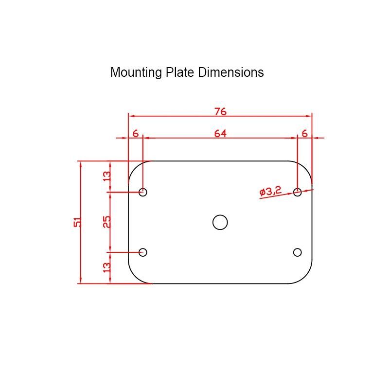 Rotary Angle Encoder and Remote Display, with a 6mm Diameter Shaft.