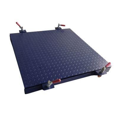 Carbon Steel Animal Vegetable Weighing Floor Scale Platform Digital Medical Weight Scale