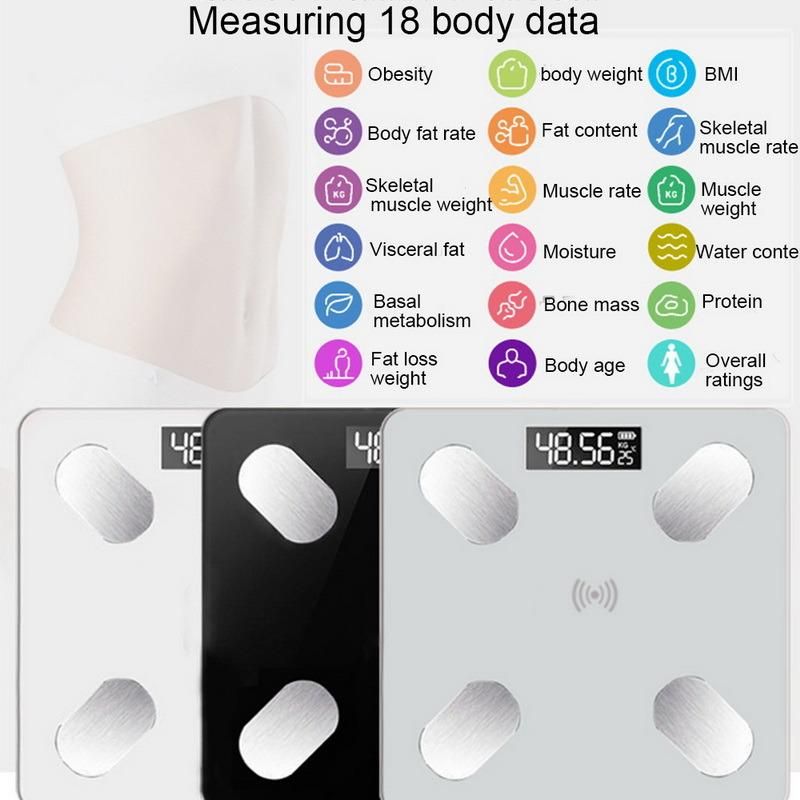 Bl-2601 Smart Body Fat Scale BMI Water Muscle Measure