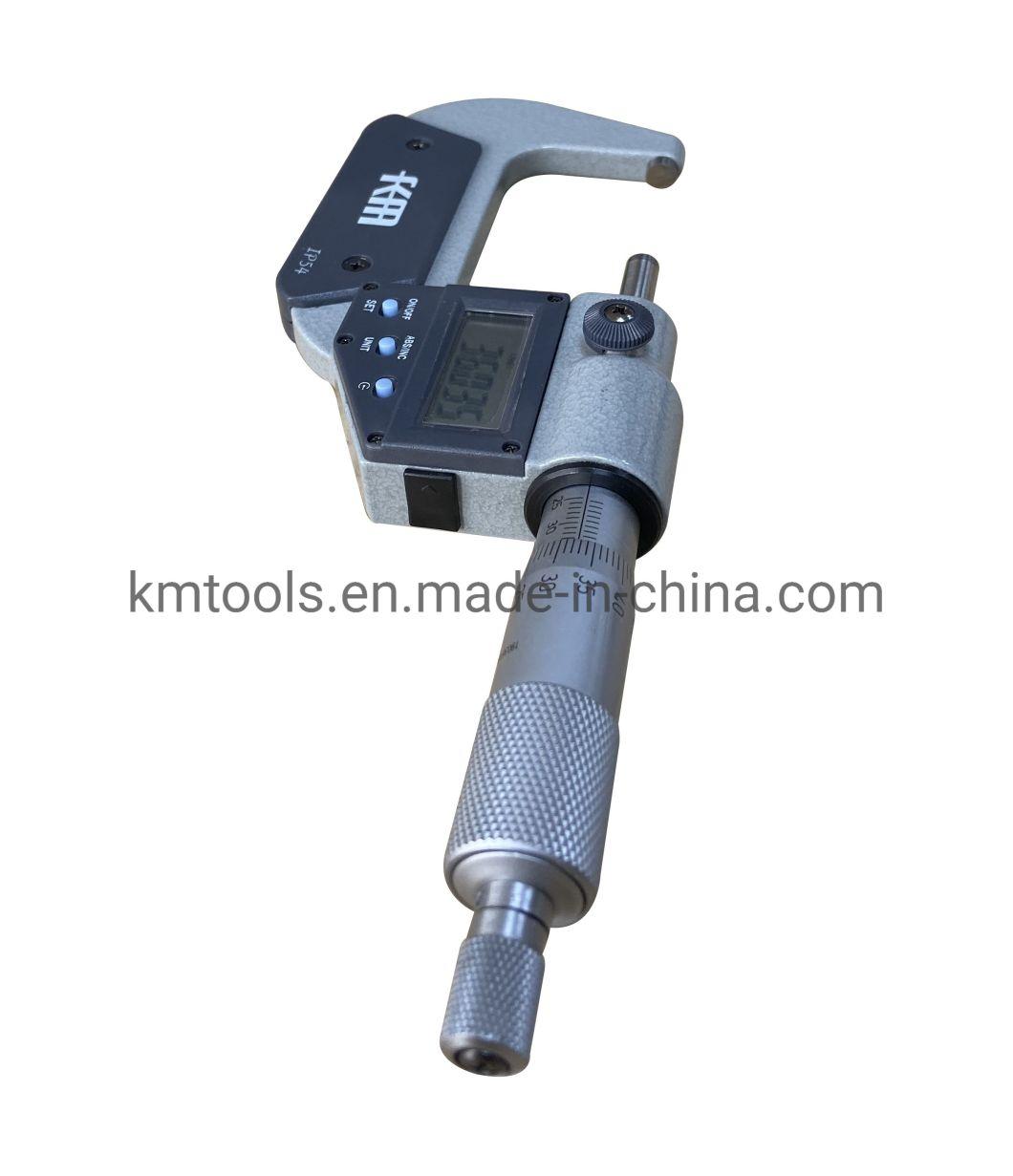 25-50mm IP54 Digital Outside Micrometer High Quality Measuring Tools