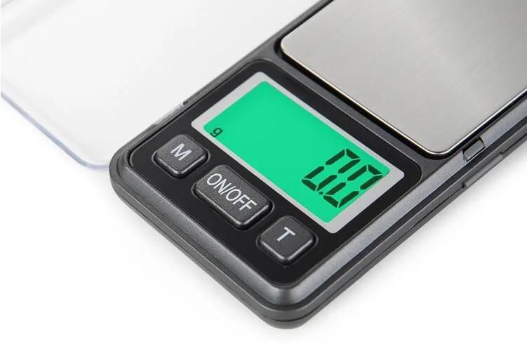 Mini Green Backling 500g/ 0.01g Pocket Digital Scales for Gold Bijoux Sterling Jewelry Weight Balance Gram Electronic Scales (BRS-PS01)