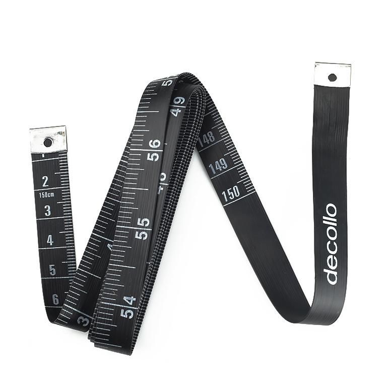 Custom Brand Design Black Tailor Measuring Tape/Metric Tape for Promotional Gifts with Your Logo