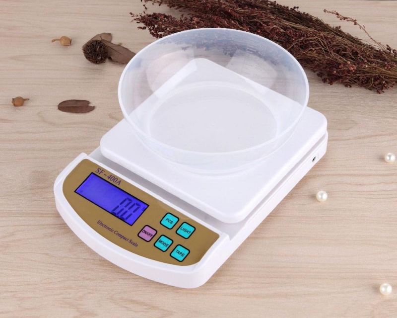 10kg a Big Capacity Sf-400A Electronic Balance Digital Kitchen Weighing Scale