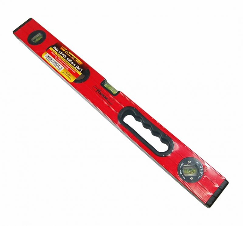 24" Heavy Duty Aluminum Box Level Spirit Level with Magnifier