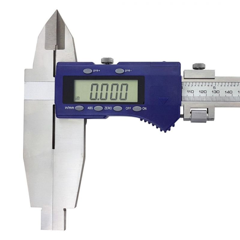 0-600mm (0-24") Large Digital Caliper with Nib & Standard Outside Knife Jaw