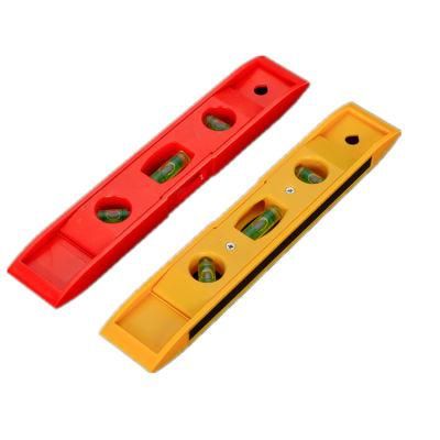 Mini Plastic Torpedo Bubble Spirit Magnetic Level