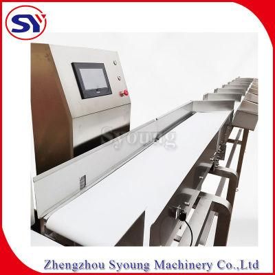 Customized Weight Sorting Machine for Whole Chicken Fish Filllet Sausages