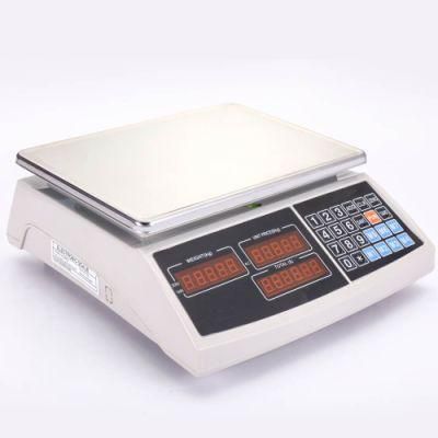Digital Scale 60lb Food Meat Computing Counting Weight Deli Price Produce Market