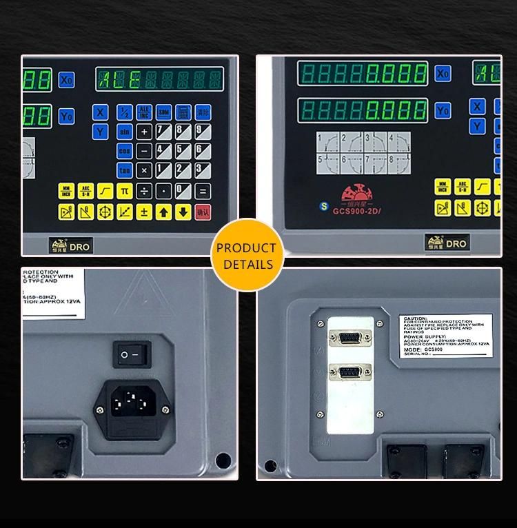 2 Axis Digital Readout Dro for Lathe and EDM Machine