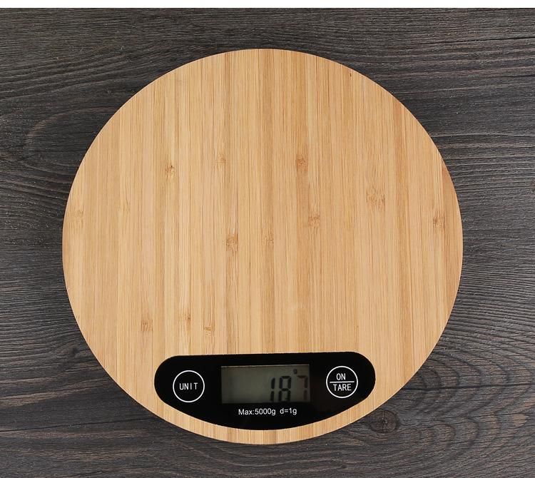 Weighing Kitchen Scale Bamboo Digital Scale Food Scale