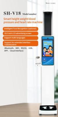 Height Weight and Blood Pressure Machine with 19 Inch LCD Screen