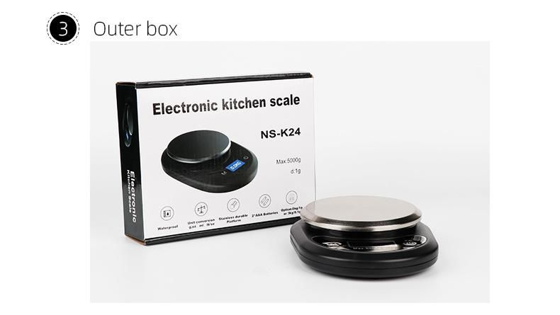 New Design Stainless Steel Platform Electronic Digital Kitchen Weighing Scale