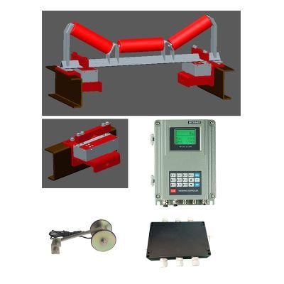 Supmeter AC220V LCD Electronic Conveyor Belt Weigher Scales Controller+Speed Sensor+Load Cell+Summing Box