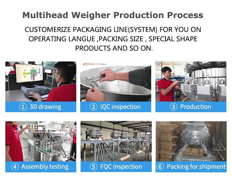 Fresh Products Belt Weigher Equipment Frozen Fish Weigher