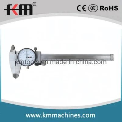 0-200mm Stainless Steel Dial Vernier Caliper Measuring Device