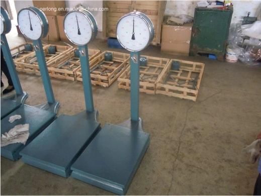 Max Weight 500kg Mobile Double Dial Platform Scale, Cheaper Price Weighing Scale, Mechanical Scale
