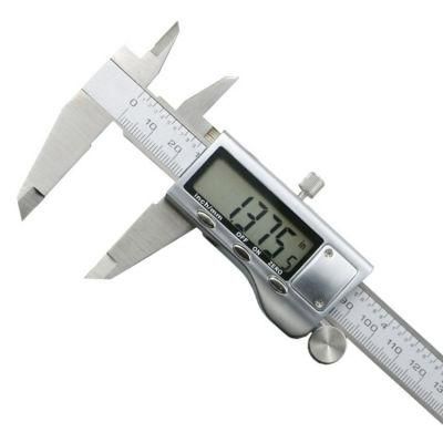 DIN862 150mmx0.01mm Stainless Steel Metal Case Digital Vernier Calipers