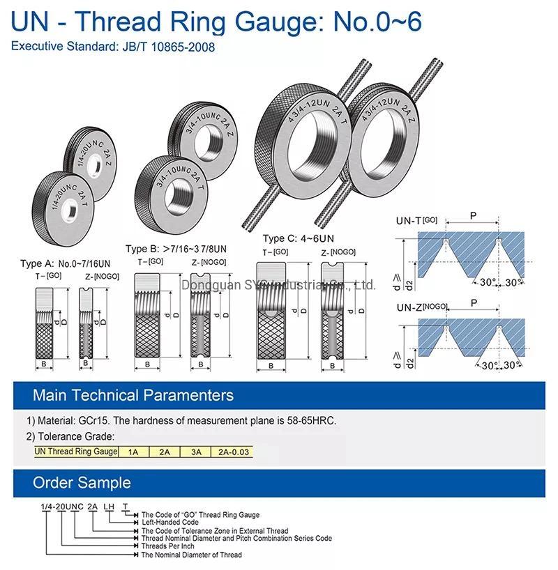 Precision Thread Plug and Ring Gauges for Plastic Mould Injections