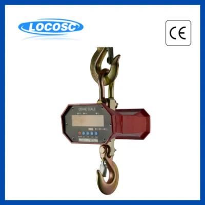 3ton 5ton 10ton Customized LCD Display Steel Hook Electronic Weighing Ocs Crane Scale