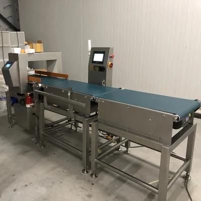 Automatic Check Weigher with Rejector System Conveyor Belt Metal Detector