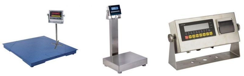 RS232 RS485 Electronic Platform Scale LCD Digital Display Electric Weighing Indicator